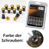 Windschutzscheiben Schrauben Set, elox. versch. Farben Set � 10 St�ck