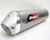 QUAT-D Schalld�mpferpaar Alu / oval mit Katalysator (Euro3) Ducati Monster 696/796/1100