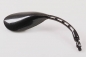 Lenkerspiegel oval Carbon-Look Paar 10mm