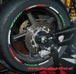 Felgenrand-Aufkleber im neuen Tricolore Corse Design