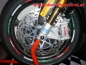 Felgenrand-Aufkleber im neuen Tricolore Corse Design