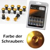 Windschutzscheiben Schrauben Set, elox. versch. Farben Set � 10 St�ck