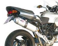QUAT-D Schalld�mpfer-Kit/ 2-1/ Titan/ oval Ducati Multistrada 1000 DS 2003/2004