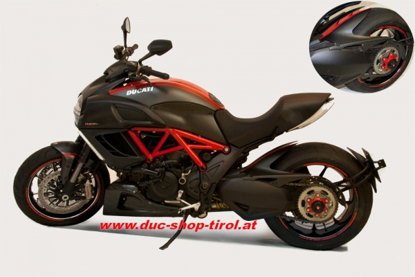 Bild Felgenrand-Aufkleber Moto GP Design rot