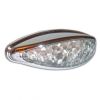LED-R�cklicht "Dakota" , verchromtes Geh�use, mit KZ-beleuchtung, E-gepr�ft