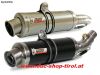 MIVV Auspuff Sport GP SLIP-ON High Up Ducati MONSTER 750 / 900 Bj. 1999 bis 2002