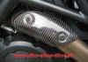 Carbon Auspuffabdeckung Ducati Diavel