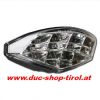 LED-R�cklicht Ducati Monster 696/796/1100, klar, E-gepr�ft