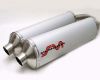SIL-MOTO Schalld�mpferpaar Alu-inox/unten/oval Ducati M 600/620/695/750/800/900/1000/S4