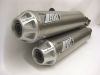 ZARD Slip On Schalld�mpfer 2-2 TOP GUN Titan Ducati Monster S2R 800 / 1000 / S4R  mit EG/ABE