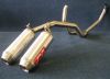 Sil-Moto Komplettanlage Alu-inox/rund/80dB Ducati Multistrada 1000+S / 1100+S (Bj. 2003 - 2006)