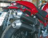 QUAT-D Schalld�mpferpaar Kohlefaser/rund "Modular System" Ducati Monster S2R (800+1000) / S4R  (bis Bj. 2006)