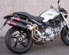 SIL-MOTO Schalld�mpfer Kohlef./2-2hoch/rund Ducati Monster MS2R 800/1000 / MS4R