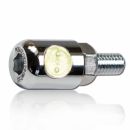 Kennzeichenbeleuchtung Power-LED, chrom, E-gepr�ft