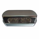 LED-Kennzeichenbeleuchtung, chrom, Aluminiumgeh�use, E-gepr�ft