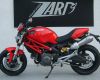 Zard Slip-on Schalld�mpferpaar "Trio" Edelstahl mit Kat. (Euro3) und EG/ABE Ducati Monster 696/796/1100