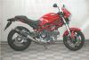QUAT-D Schalld�mpferpaar Kohlefaser rund untenliegend Ducati Monster 620/695/750/800/900/1000/S4
