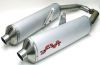 SIL-MOTO Schalld�mpferpaar Alu/Inox/unten/oval 80dB Ducati ST4/ST4S