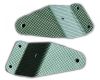 RexX Carbon Lampenhalter / Blinkerhalter Paar Ducati Monster