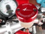 4 Racing CNC gefr�ster Deckel Bremsfl�ssigkeitsbeh�lter Ducati 748 - 998 / 848 - 1198 / Multistrada 1200 ......