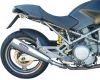 MARVING Schalld�mpferpaar "Megaphon" unten VA / geb�rstet Ducati Monster 600/620/750/800/900/1000/S4 