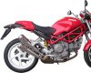 MARVING Schalld�mpferpaar "Cono" einseitig untenliegend Ducati Monster S2R 800/1000 / S4R (bis Bj.2006)
