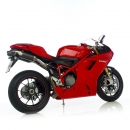 LeoVince SBK 2-1-2 Komplettanlage Factory Evo2 Carbon Ducati 1198 / S mit EG-ABE