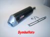 QUAT-D Schalld�mpfer/Carbon/oval/EG-ABE Benelli TNT 1130