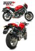 MIVV Auspuff Sport OVAL SLIP-ON f�r Ducati MONSTER S2R 800 ab Bj. 2005