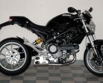QUAT-D Ex Box VA/glasgeperlt mit Kat (Euro 3), EG-BE Ducati Monster 796 / 1100 / 1100 EVO