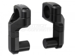 Vario Verlegungskonverter � 22 mm auf � 28 mm. vorne/hinten stufenlos schwarz oder silber