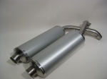 MARVING Schalld�mpferpaar Alu oval Ducati 748 / 916 / 996 / 998