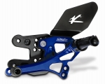 ValterMoto Fu�rastenanlage "Street" Typ 2,5 Ducati 848 / 1098 / 1198 mit EG-ABE